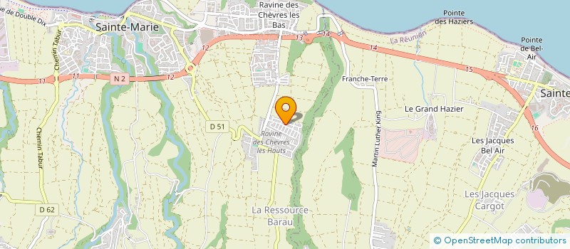localisation de l'entreprise 1 2 3 VINS à SAINTE-MARIE