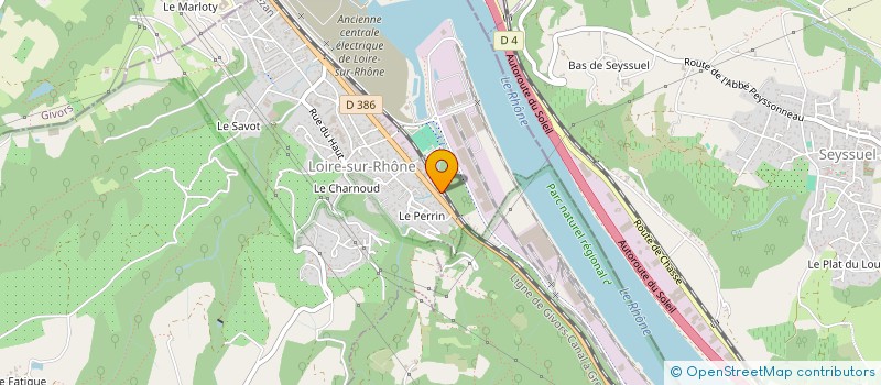 localisation de l'entreprise 1 2 FROID ET CLIMATISATION  BRINDAS