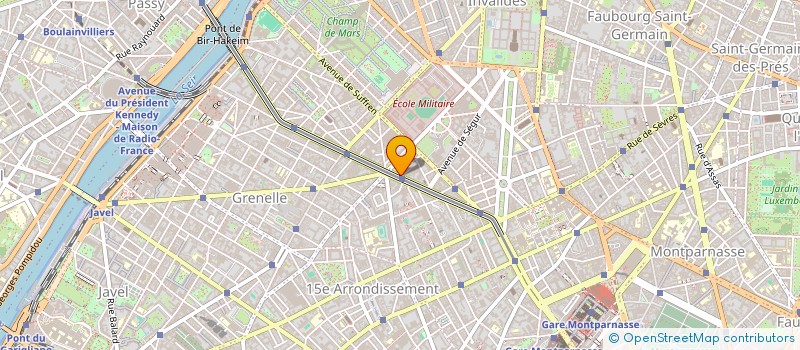 localisation de l'entreprise 1-3 BOULEVARD GARIBALDI  PARIS