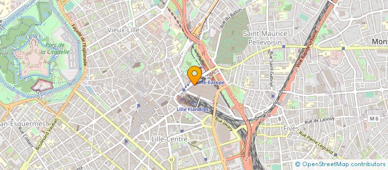 localisation de l'entreprise 1.4 ALL à LILLE