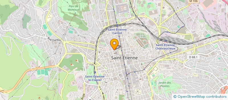localisation de l'entreprise 1  SAINT-ETIENNE