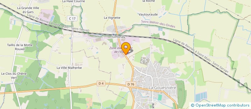 localisation de l'entreprise 1.6 COOPERATIVE DES ARTISANS CONSTRUCTEURS  LA GOUESNIERE