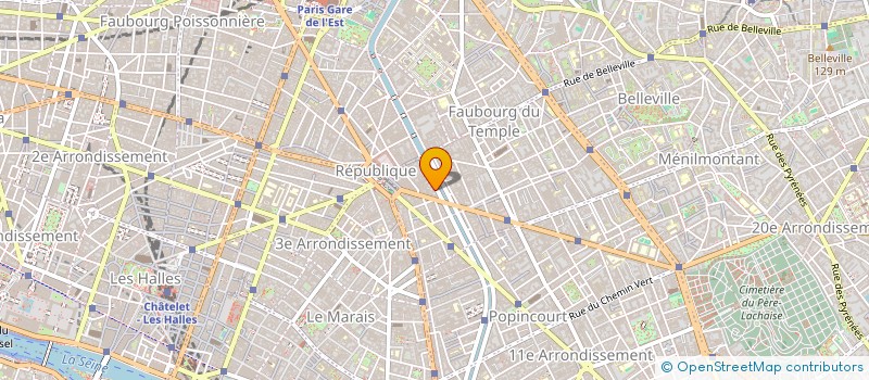 localisation de l'entreprise 1.85 FILMS  PARIS