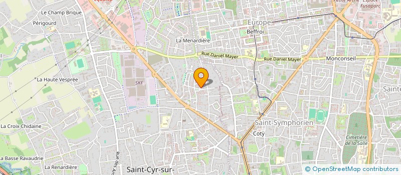 localisation de l'entreprise 1 AGENCE DE MAITRISE D'INFORMATIQUE ET D'INTELLIGENCE ARTIFICIELLE  SAINT-CYR-SUR-LOIRE