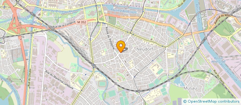 localisation de l'entreprise 1 AIDE CHAQUE JOUR à STRASBOURG