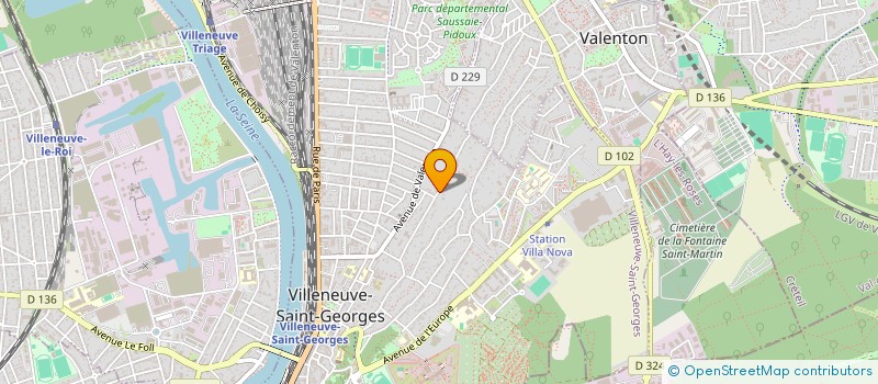 localisation de l'entreprise 1 ANGEL à VILLENEUVE-SAINT-GEORGES