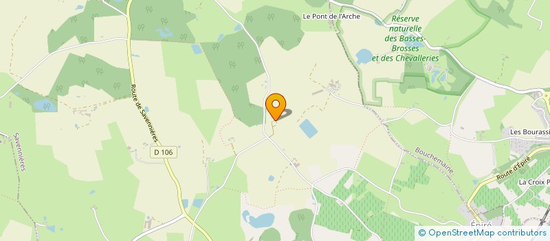 localisation de l'entreprise 1 ANGLE 2 VUE  SAVENNIERES