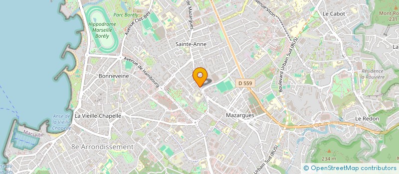 localisation de l'entreprise 1 AVENIR A 2 MAINS à MARSEILLE