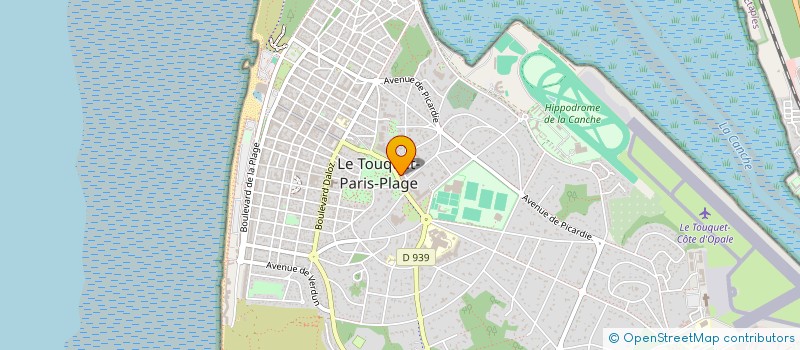 localisation de l'entreprise 1 BIS à LE TOUQUET-PARIS-PLAGE