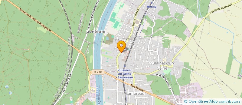 localisation de l'entreprise 1 C'RO  VULAINES-SUR-SEINE