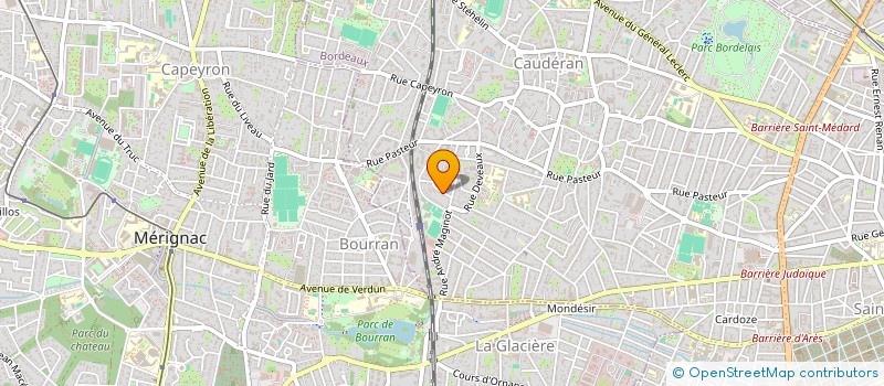 localisation de l'entreprise 1 CHEMIN D'ARNAUTON CESTAS  BORDEAUX