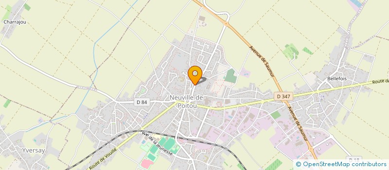 localisation de l'entreprise 1 COEUR POUR 2  NEUVILLE-DE-POITOU