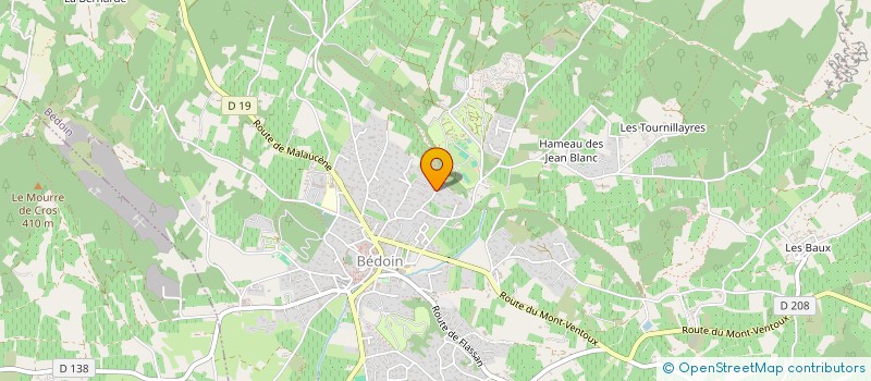 localisation de l'entreprise 1 COMMON FUTURE  BEDOIN