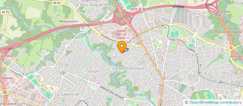 localisation de l'entreprise 1 DAF AMBITION DURABLE & NUMERIQUE PME DU GRAND OUEST à ORVAULT