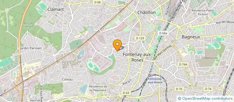 localisation de l'entreprise 1 ENFANT 2 PARENTS FRANCE à FONTENAY-AUX-ROSES