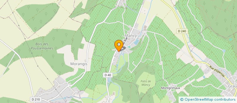 localisation de l'entreprise 1 ER MARS  MANCY