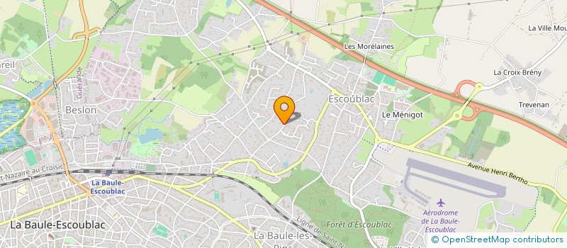 localisation de l'entreprise 1 JJR  LA BAULE-ESCOUBLAC