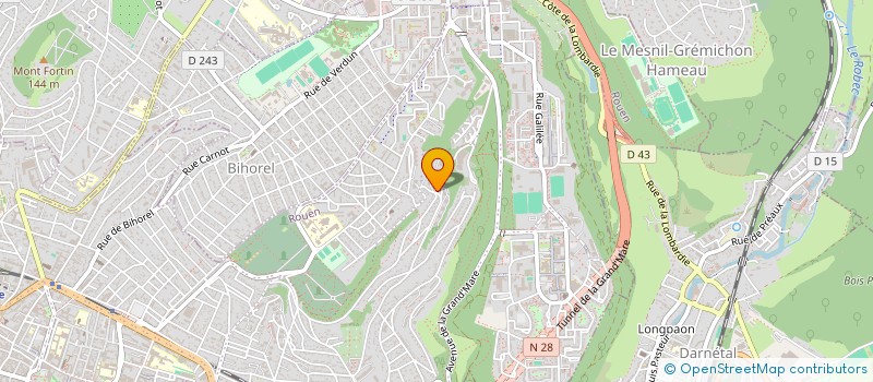 localisation de l'entreprise 1 MAX 2 PRESTA à ROUEN