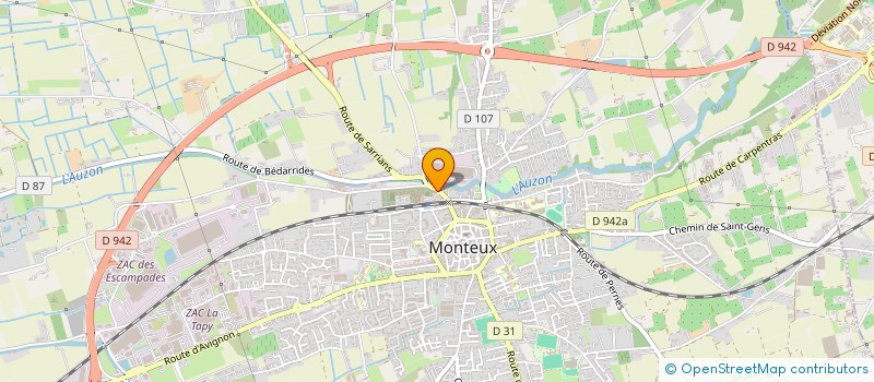 localisation de l'entreprise 1 MAX 2 TOUT  MONTEUX