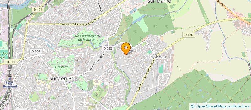 localisation de l'entreprise 1 N'OISEAU A PARIS  NOISEAU