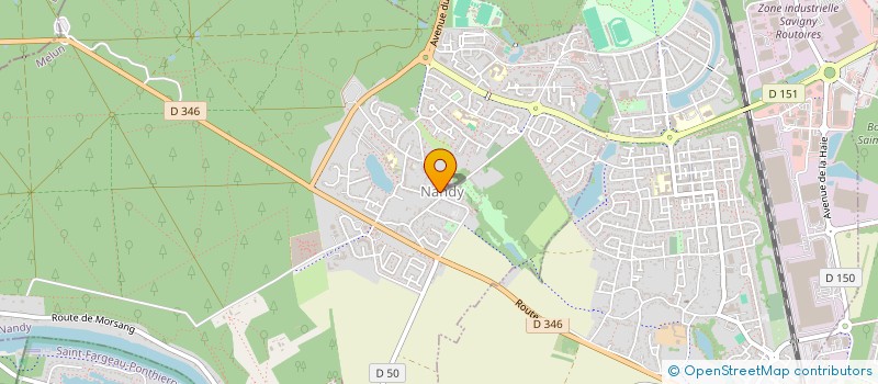 localisation de l'entreprise 1 NOEL POUR TOUS  NANDY