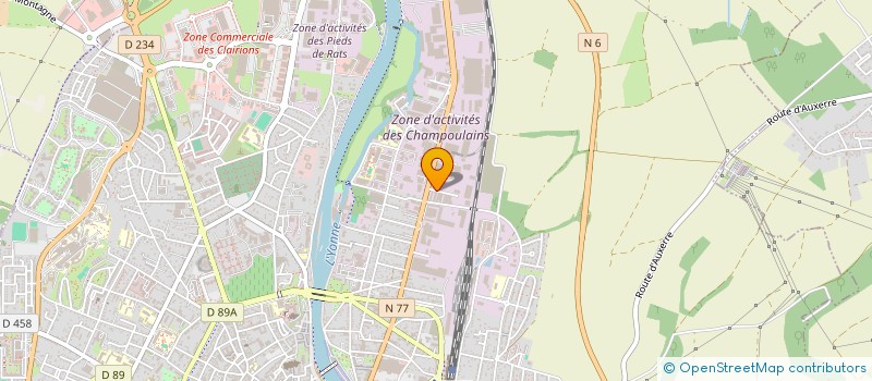 localisation de l'entreprise 1 PACT à AUXERRE