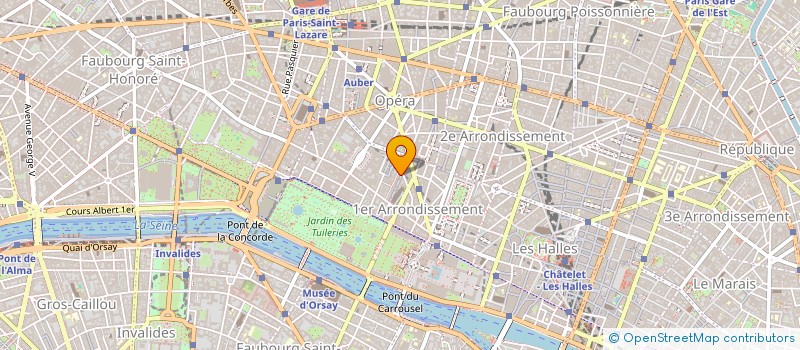 localisation de l'entreprise 1 PACT à PARIS