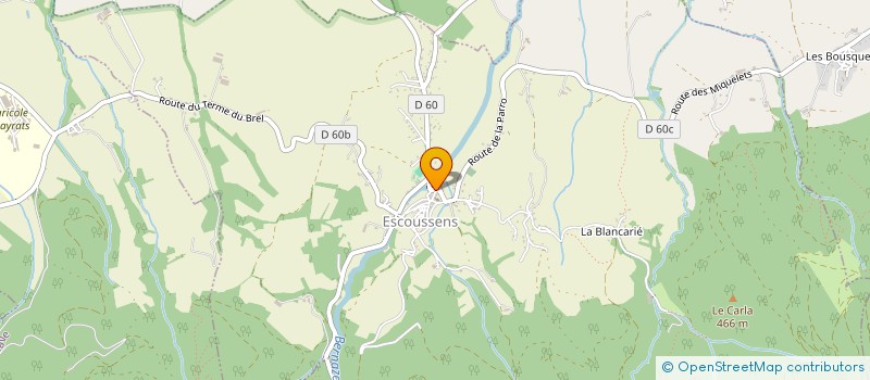 localisation de l'entreprise 1 PACT PROMOTION  ESCOUSSENS