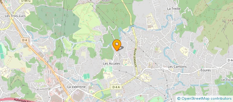localisation de l'entreprise 1 PACTE FORMATION  MARSEILLE