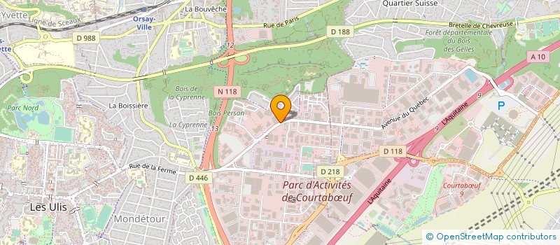 localisation de l'entreprise 1'PRIM GRAND FORMAT à LES ULIS