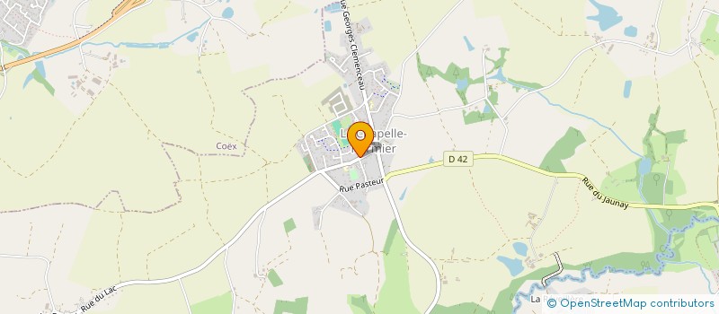 localisation de l'entreprise 1 PULSE  LA CHAPELLE-HERMIER