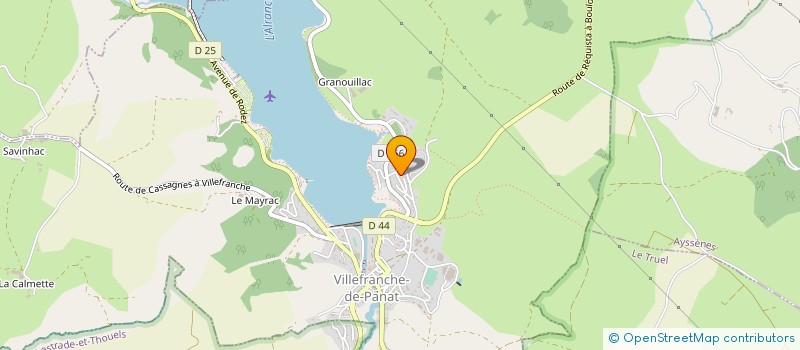 localisation de l'entreprise 1 R 2 CUISINE  ALRANCE