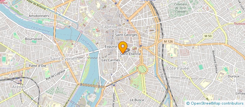 localisation de l'entreprise 1% RECORDS à TOULOUSE