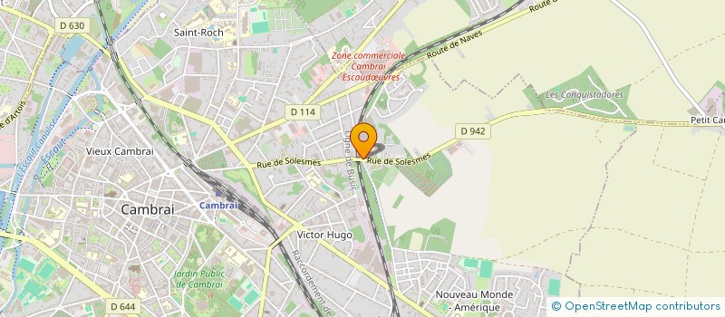 localisation de l'entreprise 1.SECURITE LEVAGE à CAMBRAI