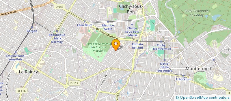 localisation de l'entreprise 1 SITE POUR MON ASSOS à CLICHY-SOUS-BOIS