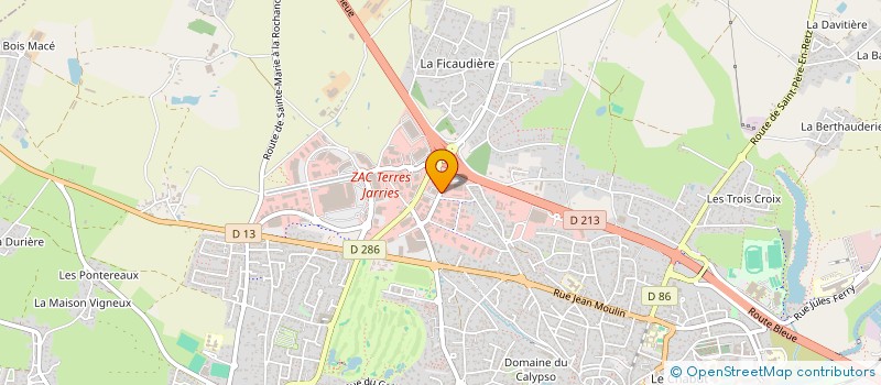 localisation de l'entreprise 1 SOLUCE INFORMATIQUE  PORNIC