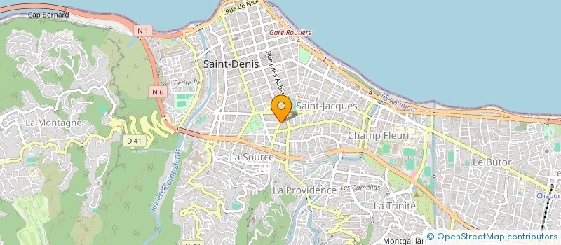 localisation de l'entreprise 1 SOURIRE POUR 2 MAINS à SAINT-DENIS
