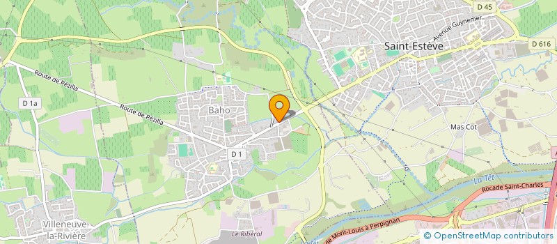 localisation de l'entreprise 1 SUR 5  BAHO