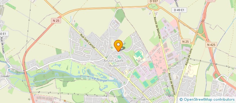 localisation de l'entreprise 1 TAXI SVP  CARENCY