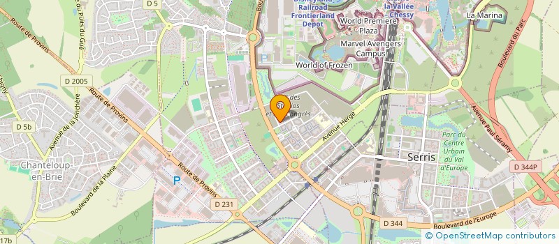 localisation de l'entreprise 1 TEAM 1 FIGHT  CHESSY