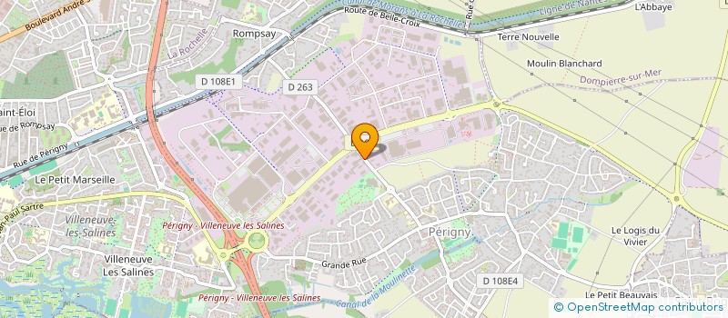 localisation de l'entreprise 1 TELEC SARL à PERIGNY