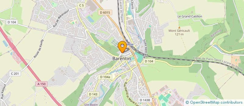 localisation de l'entreprise 1 TETE POUR 2 MAINS - GRANDIR ET DEVENIR  ROUMARE