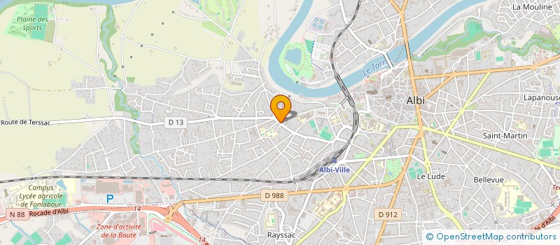 localisation de l'entreprise 1 TRUFFE ET 1 COEUR à ALBI