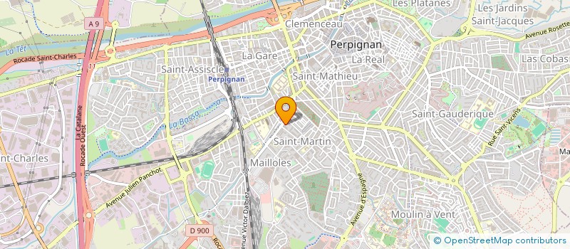 localisation de l'entreprise 1 VEN'TIF COIFFURE  PERPIGNAN