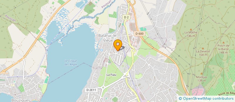 localisation de l'entreprise 10 000 VOLPE  BALARUC-LE-VIEUX