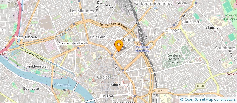 localisation de l'entreprise 10 B IMPASSE LIFFARD à TOULOUSE