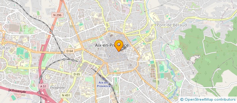 localisation de l'entreprise 10 BAGNIERS à AIX-EN-PROVENCE