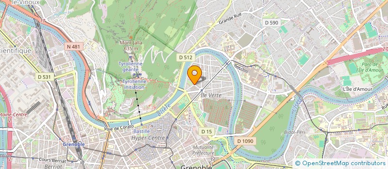 localisation de l'entreprise 10 COM à GRENOBLE