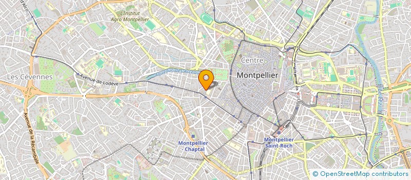 localisation de l'entreprise 10 EMILE ZOLA à MONTPELLIER