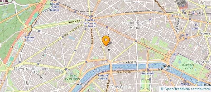 localisation de l'entreprise 10 FAUBOURG à PARIS